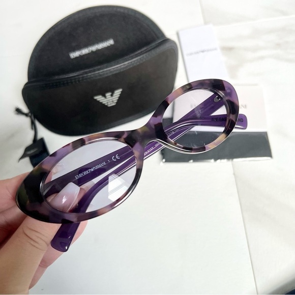 Emporio Armani EA4143 Sunglasses cat eye purple main image 6